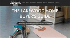 Desktop Screenshot of lakewoodhomeguide.com